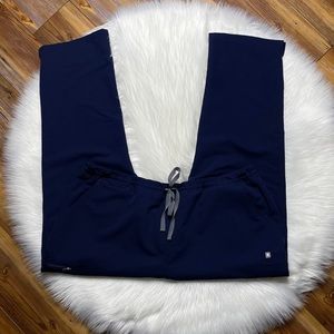 Figs Yola Scrub Pants Navy Petite XXL